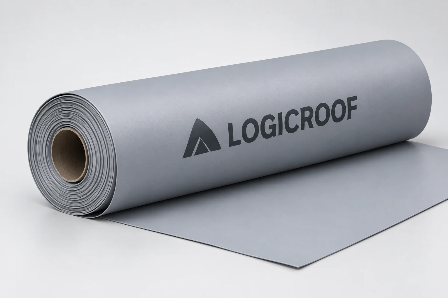 ПВХ Мембрана LOGICROOF V-GR, 1,5 мм, 2,10x20 м — иллюстрация рулона